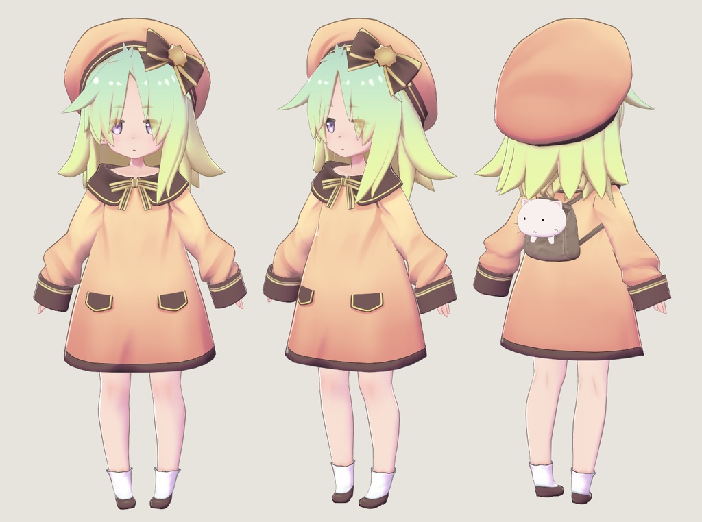 3Dモデル / ノワ