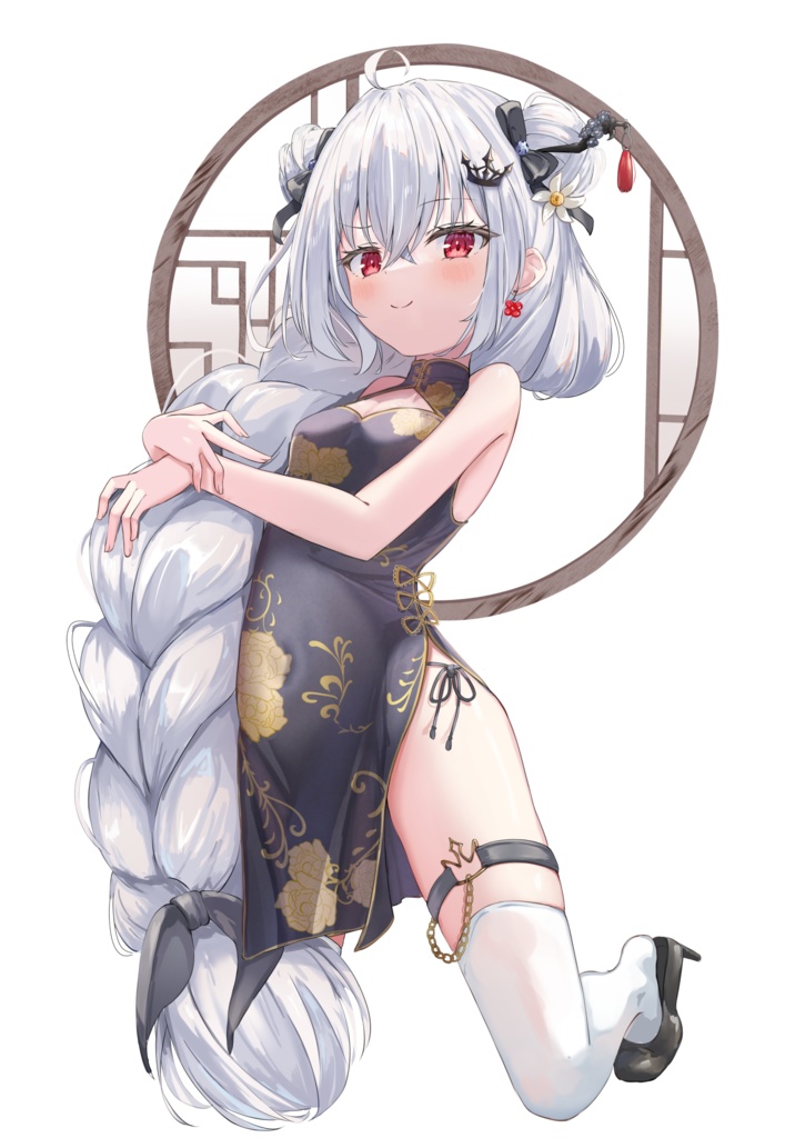 【非公式】C107_領国つかさ_チャイナドレス風アクスタ
