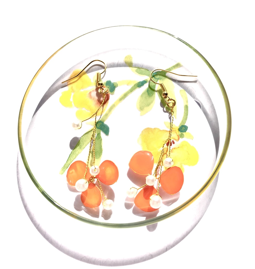 ナナイロのピアス