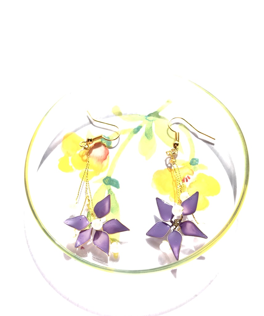 ナナイロのピアス