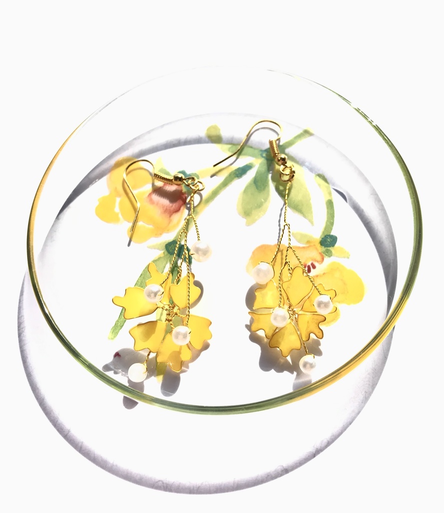 ナナイロのピアス