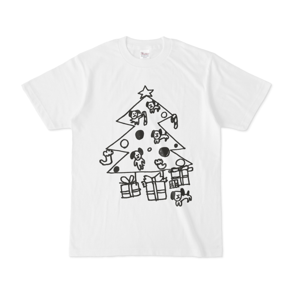 こわれ犬Tシャツ「つりー」