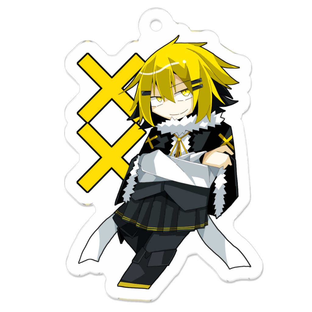 代理アクリルキーホルダー