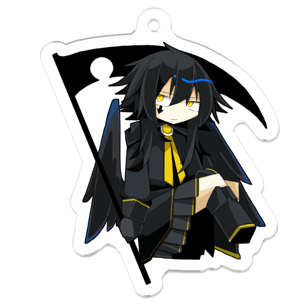 死楽アクリルキーホルダー