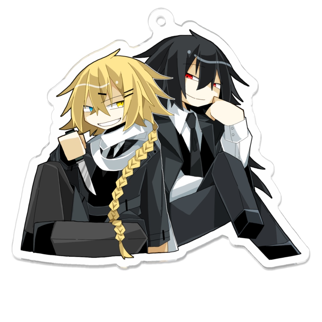 エーケイプ&ドルゾアアクリルキーホルダー