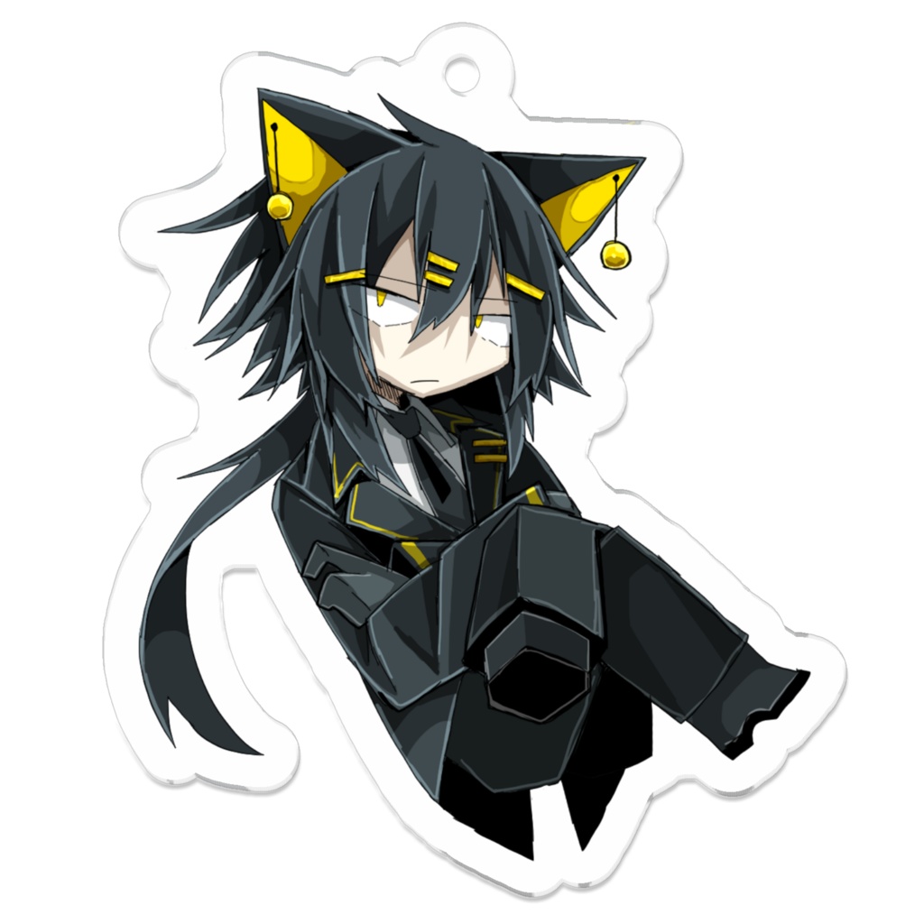 裏代理アクリルキーホルダー