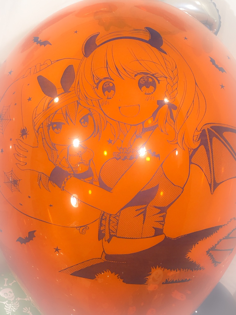 カナちゃん風船(ハロウィン2018vol.1)