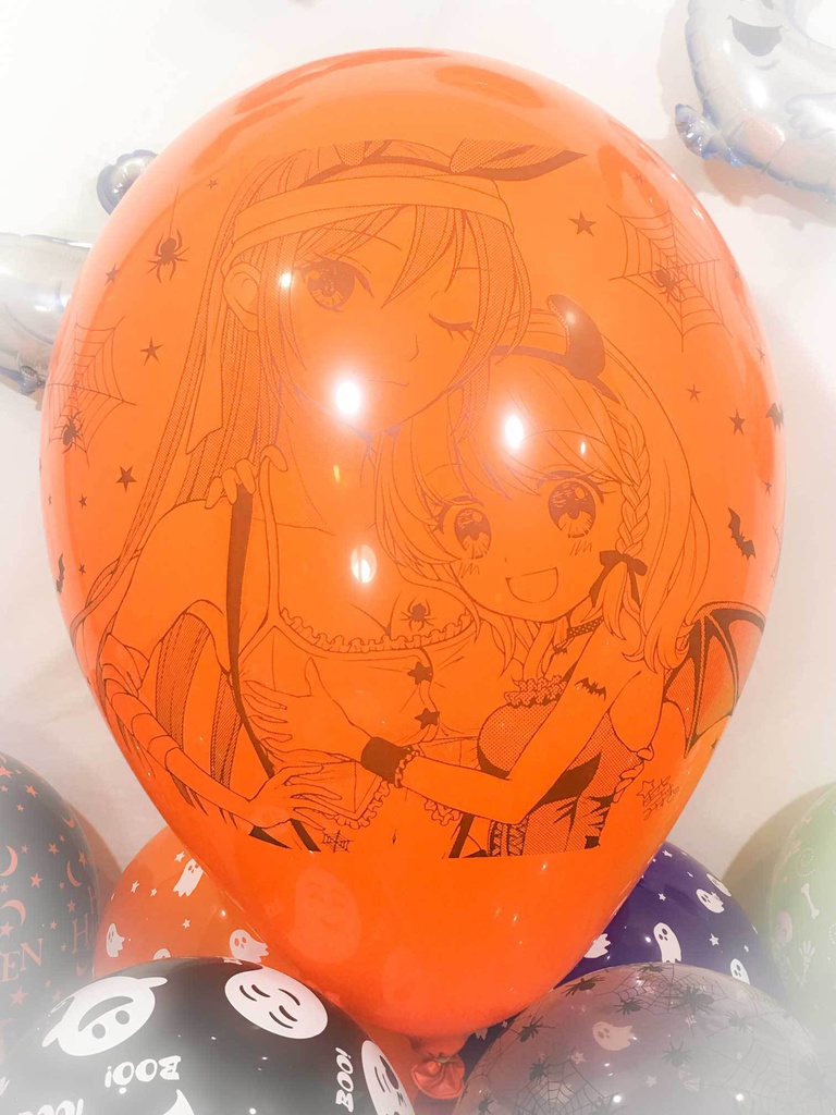 【カップル】ルイちゃん&カナちゃん風船 (ハロウィン2018vol.3)