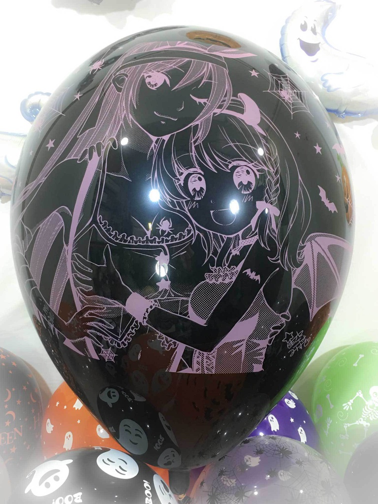 【カップル】ルイちゃん&カナちゃん風船 (ハロウィン2018vol.3)