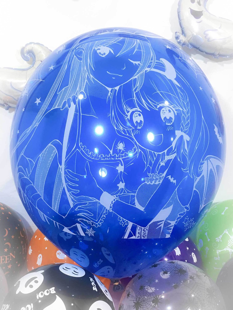 【カップル】ルイちゃん&カナちゃん風船 (ハロウィン2018vol.3)