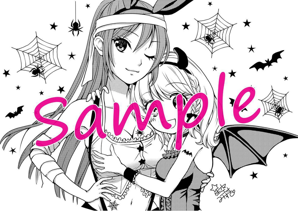 【カップル】ルイちゃん&カナちゃん風船 (ハロウィン2018vol.3)