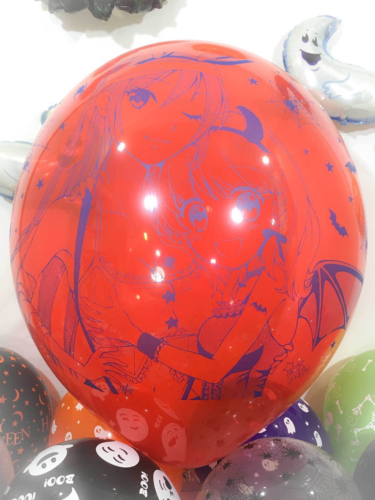 【カップル】ルイちゃん&カナちゃん風船 (ハロウィン2018vol.3)