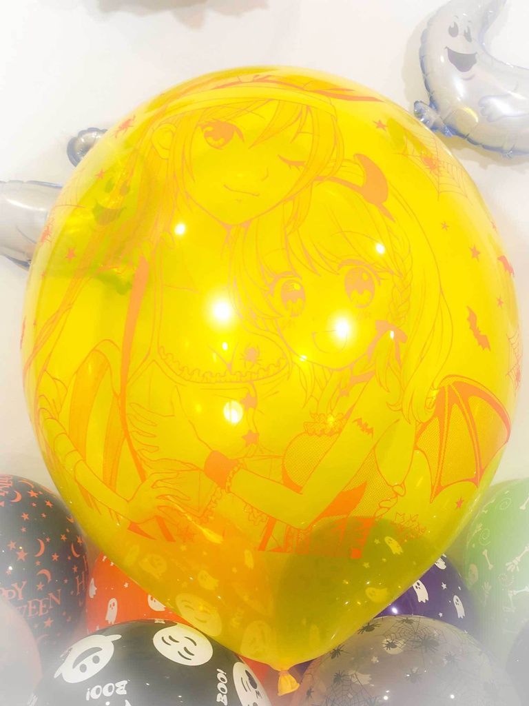 【カップル】ルイちゃん&カナちゃん風船 (ハロウィン2018vol.3)