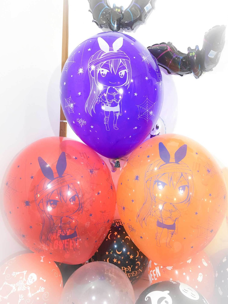 ちびるいちゃん・ちびかなちゃんふうせん (ハロウィン2018vol.5)