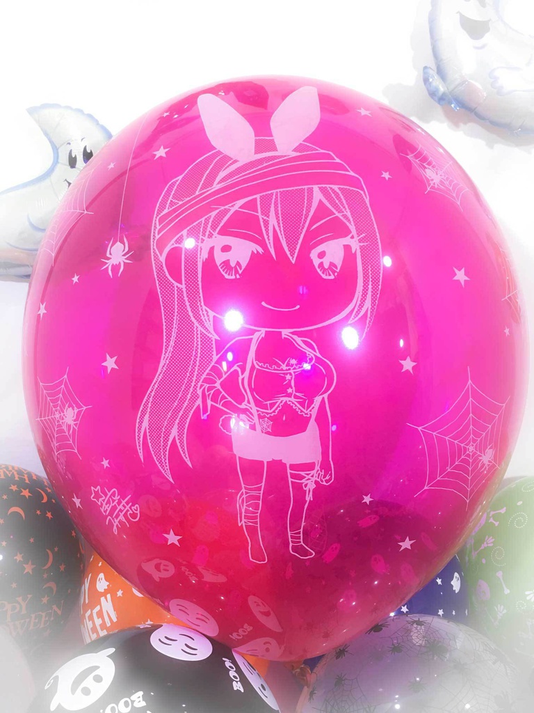 ちびるいちゃん・ちびかなちゃんふうせん (ハロウィン2018vol.5)