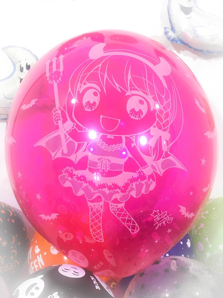 ちびるいちゃん・ちびかなちゃんふうせん (ハロウィン2018vol.5)