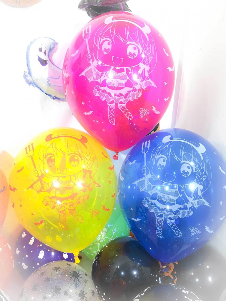 ちびるいちゃん・ちびかなちゃんふうせん (ハロウィン2018vol.5)