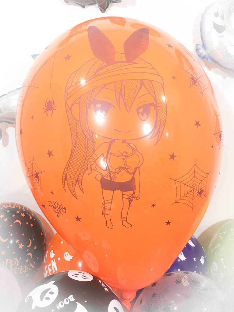 ちびるいちゃん・ちびかなちゃんふうせん (ハロウィン2018vol.5)