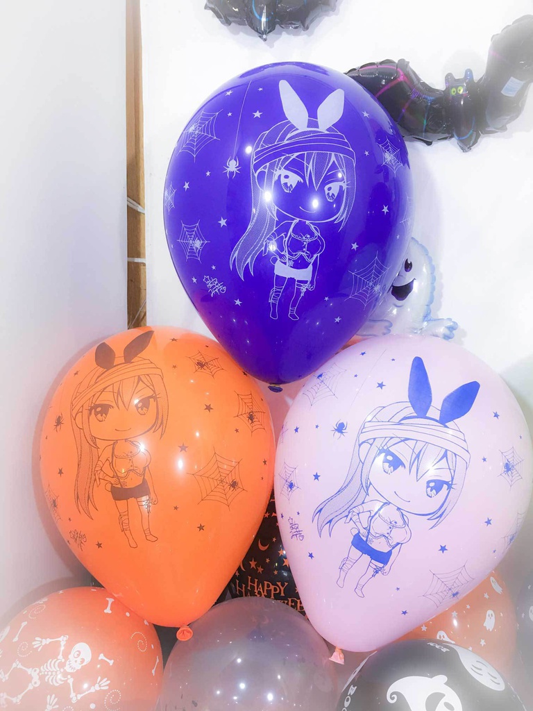 ちびるいちゃん・ちびかなちゃんふうせん (ハロウィン2018vol.5)