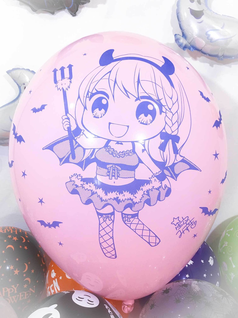 ちびるいちゃん・ちびかなちゃんふうせん (ハロウィン2018vol.5)