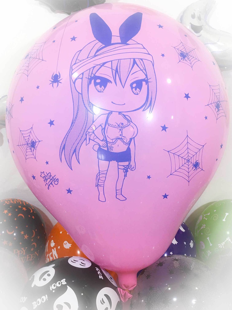 ちびるいちゃん・ちびかなちゃんふうせん (ハロウィン2018vol.5)