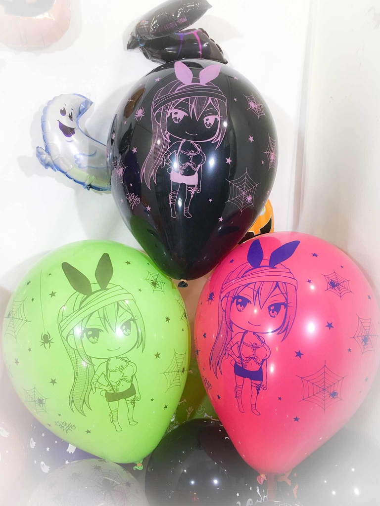 ちびるいちゃん・ちびかなちゃんふうせん (ハロウィン2018vol.5)