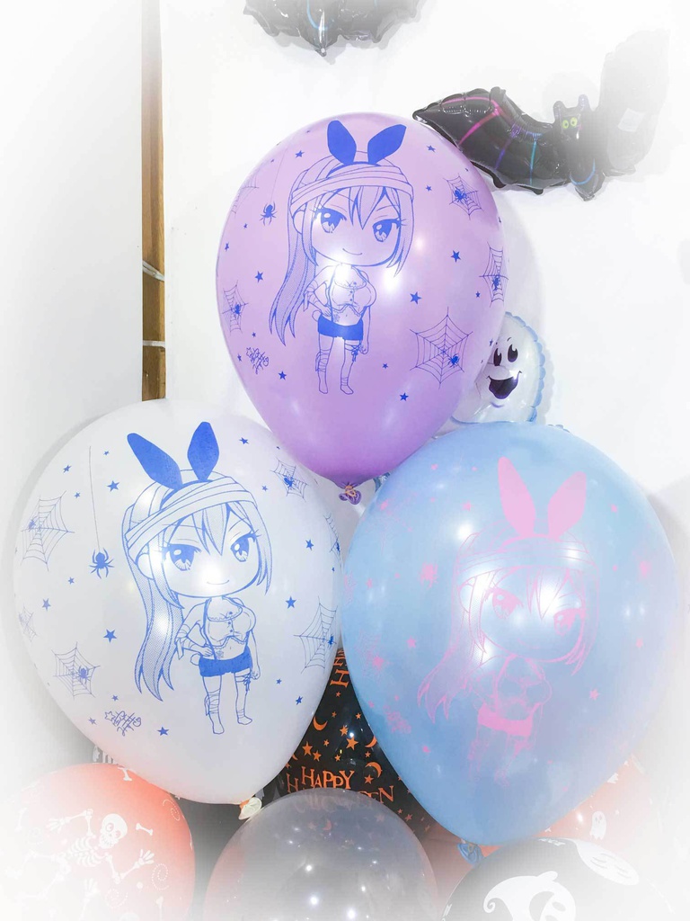 ちびるいちゃん・ちびかなちゃんふうせん (ハロウィン2018vol.5)