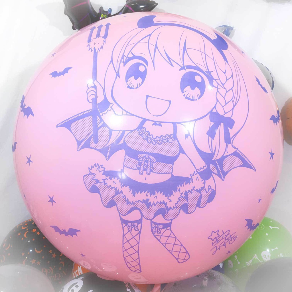 ちびるいちゃん・ちびかなちゃんふうせん (ハロウィン2018vol.5)