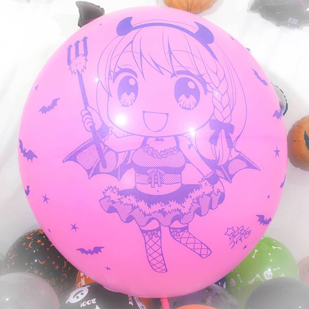 ちびるいちゃん・ちびかなちゃんふうせん (ハロウィン2018vol.5)