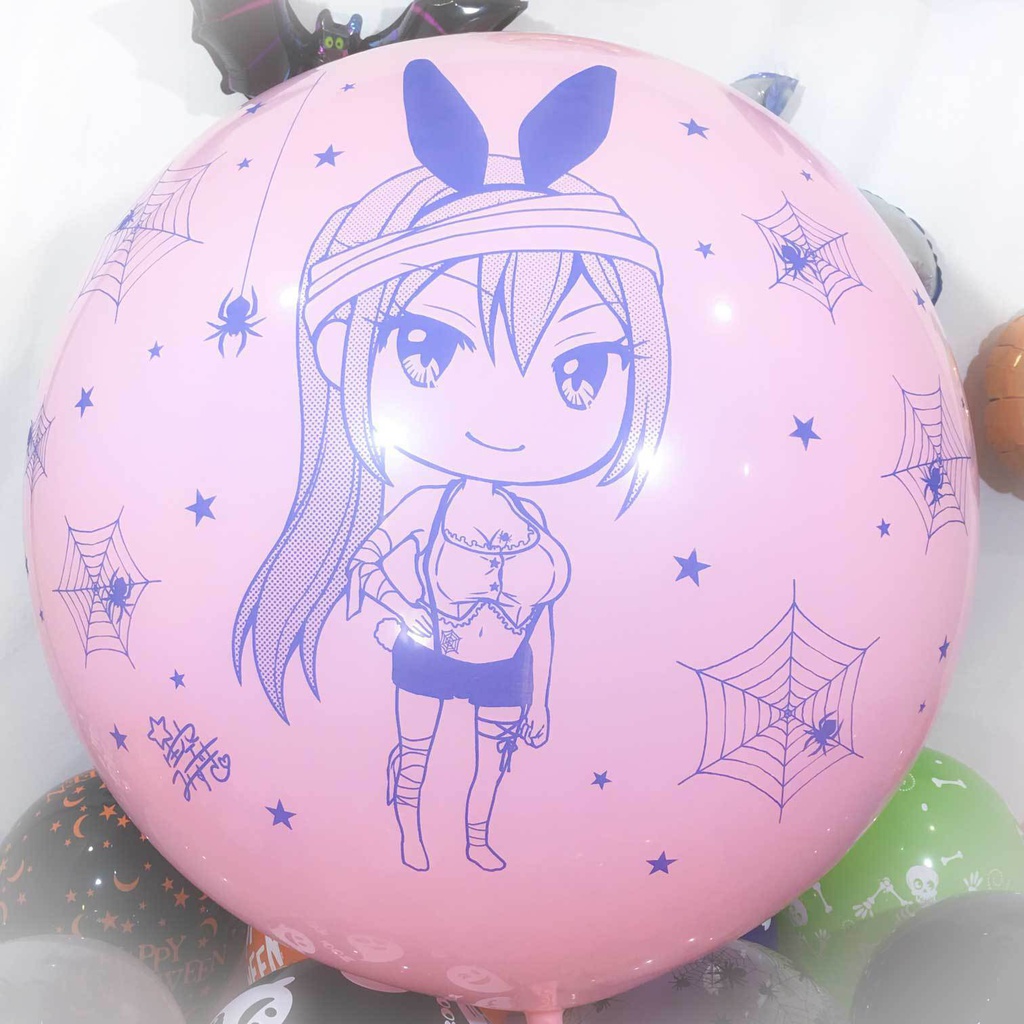 ちびるいちゃん・ちびかなちゃんふうせん (ハロウィン2018vol.5)