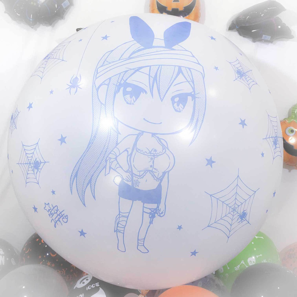 ちびるいちゃん・ちびかなちゃんふうせん (ハロウィン2018vol.5)