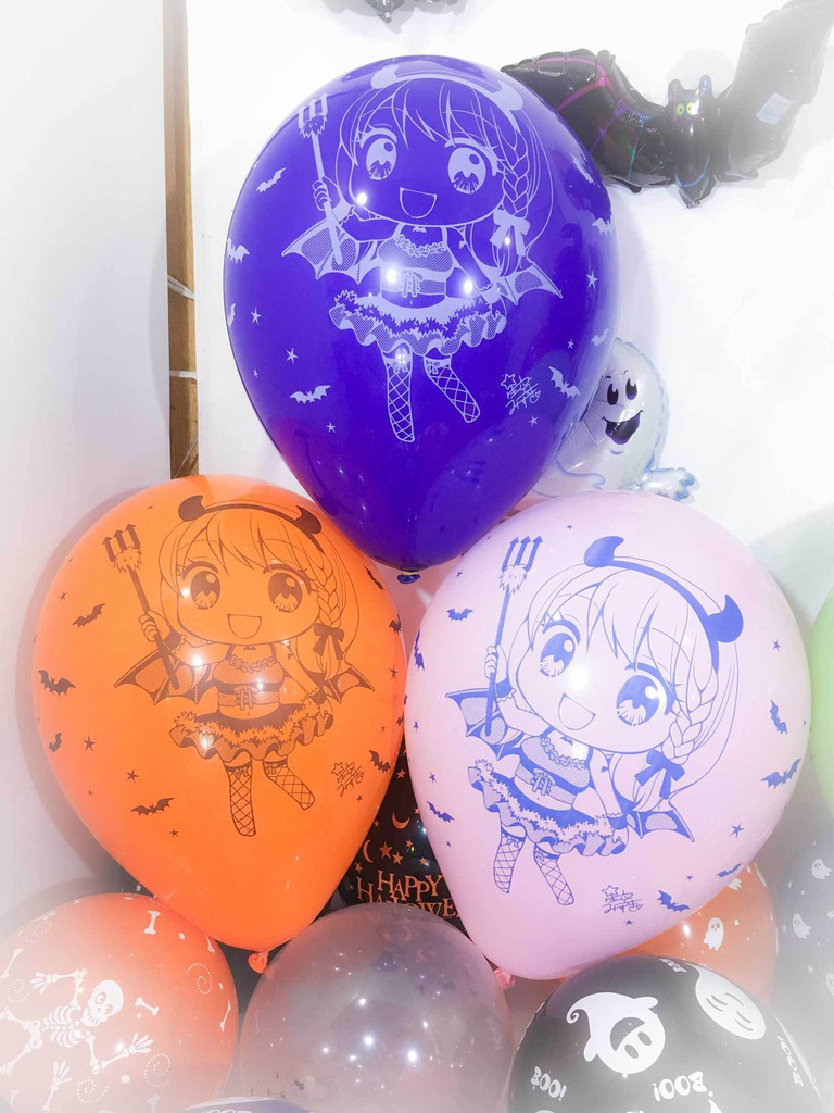 ちびるいちゃん・ちびかなちゃんふうせん (ハロウィン2018vol.5)