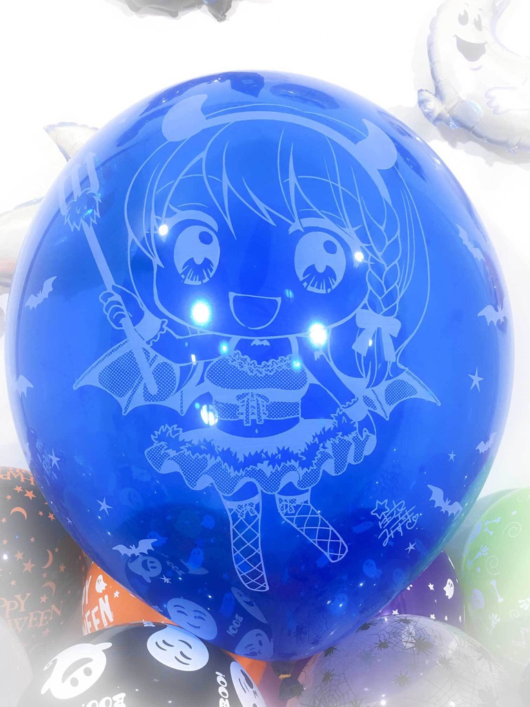 ちびるいちゃん・ちびかなちゃんふうせん (ハロウィン2018vol.5)