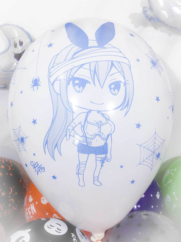 ちびるいちゃん・ちびかなちゃんふうせん (ハロウィン2018vol.5)