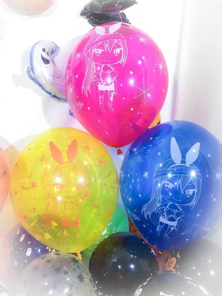 ちびるいちゃん・ちびかなちゃんふうせん (ハロウィン2018vol.5)