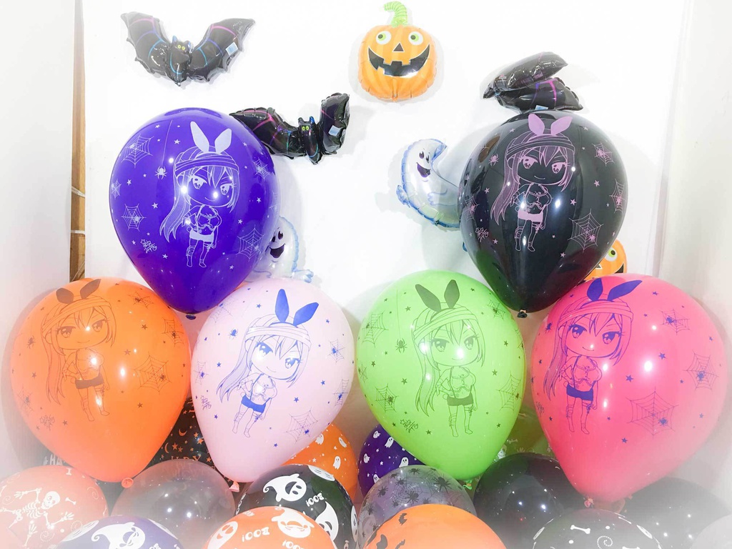 ちびるいちゃん・ちびかなちゃんふうせん (ハロウィン2018vol.5)