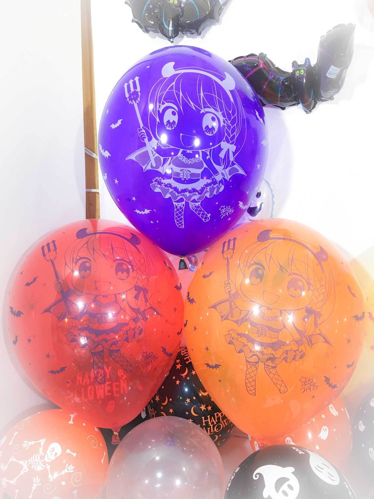 ちびるいちゃん・ちびかなちゃんふうせん (ハロウィン2018vol.5)