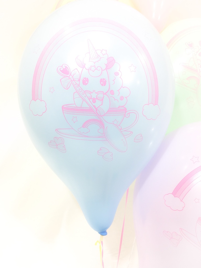 ユニコッフィーちゃん風船(制服彼女風船)