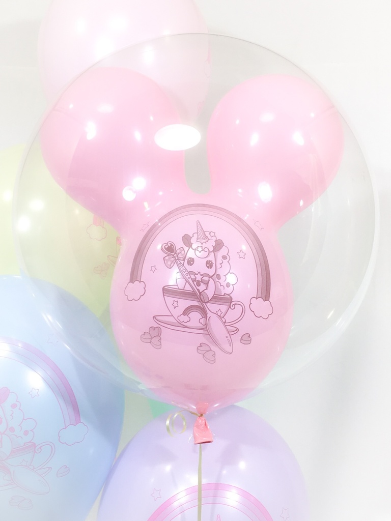 ユニコッフィーちゃん風船(制服彼女風船)