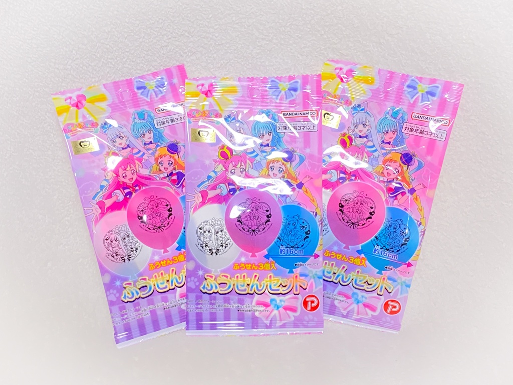 【アレンジ用品】ミニサイズプリントふうせん・Tバルーンその他