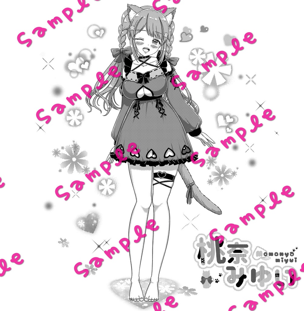 ももにゃ1周年記念風船