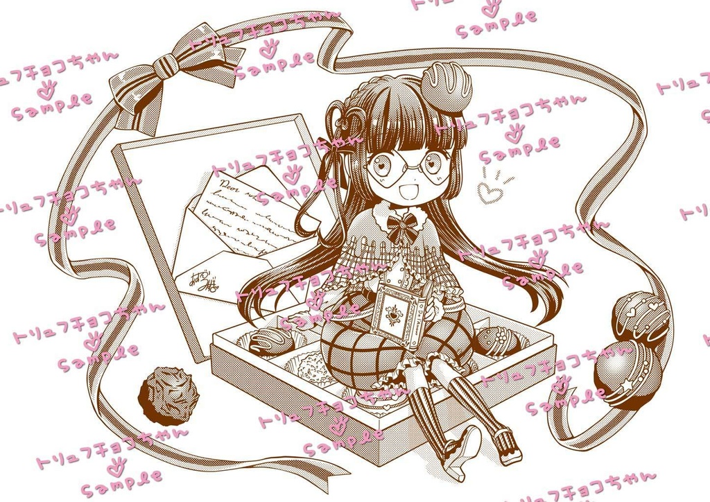 トリュフチョコちゃん風船