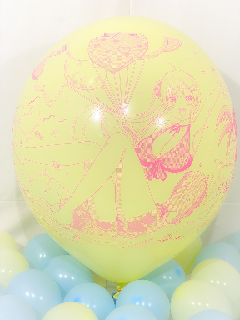 水着莉桜ちゃんふうせん