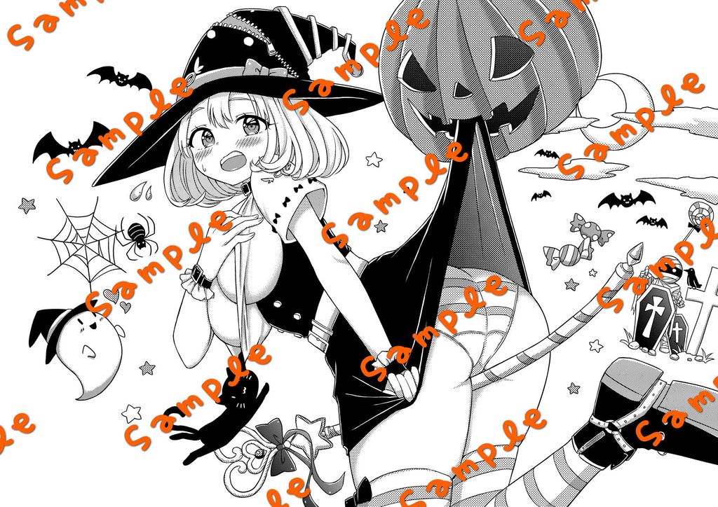 魔女っ娘ハロウィンふうせん