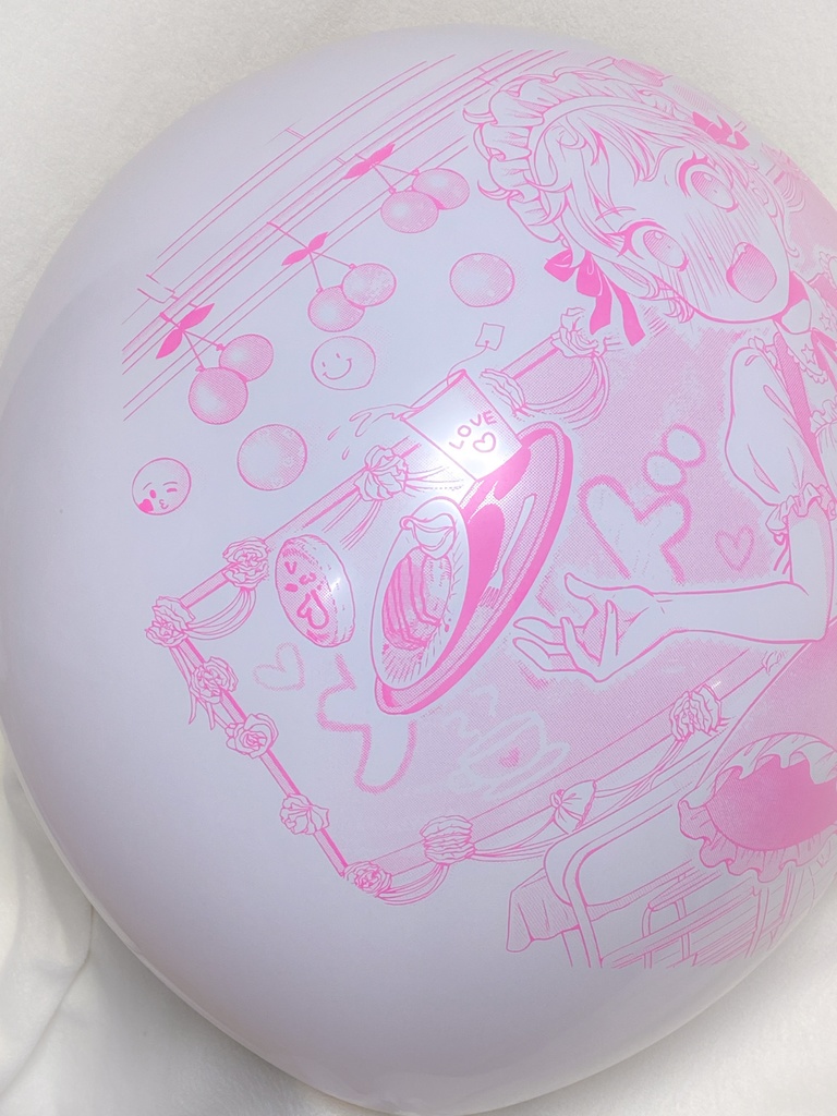 つかさちゃん風船(学園祭メイドさん)