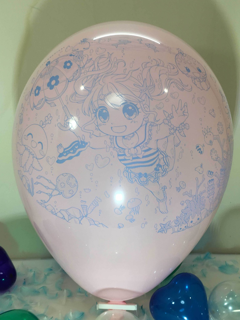 くらげ王国のおひめさま風船