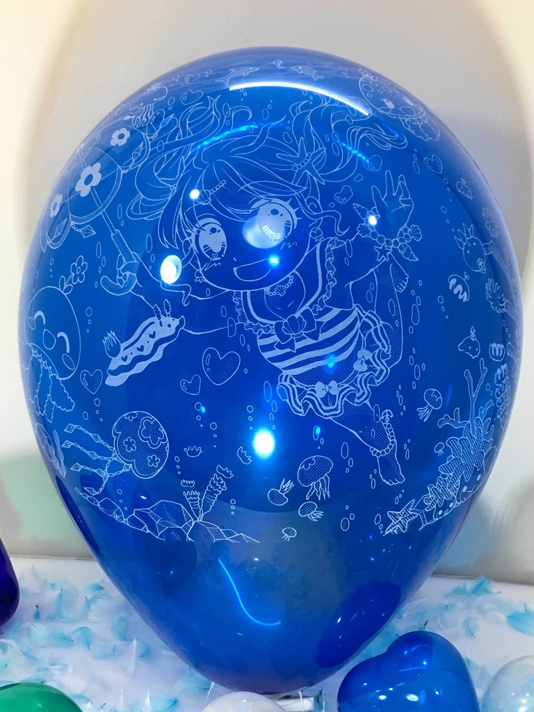 くらげ王国のおひめさま風船