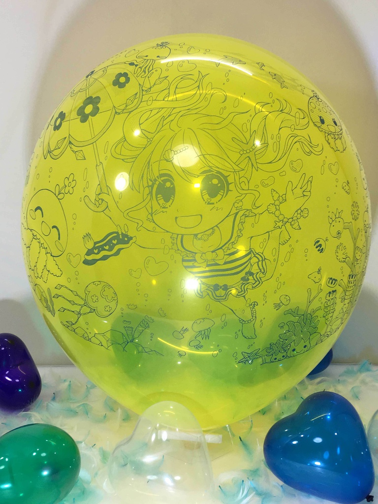 くらげ王国のおひめさま風船