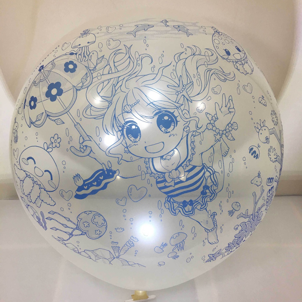 くらげのお姫さまふうせん