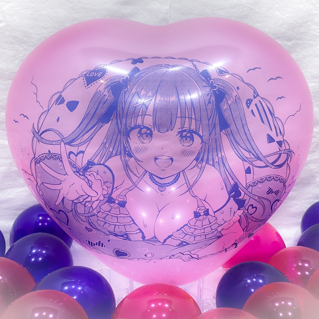 【作り置きBL24”R/36"R販売】地雷系水着カノジョふうせん